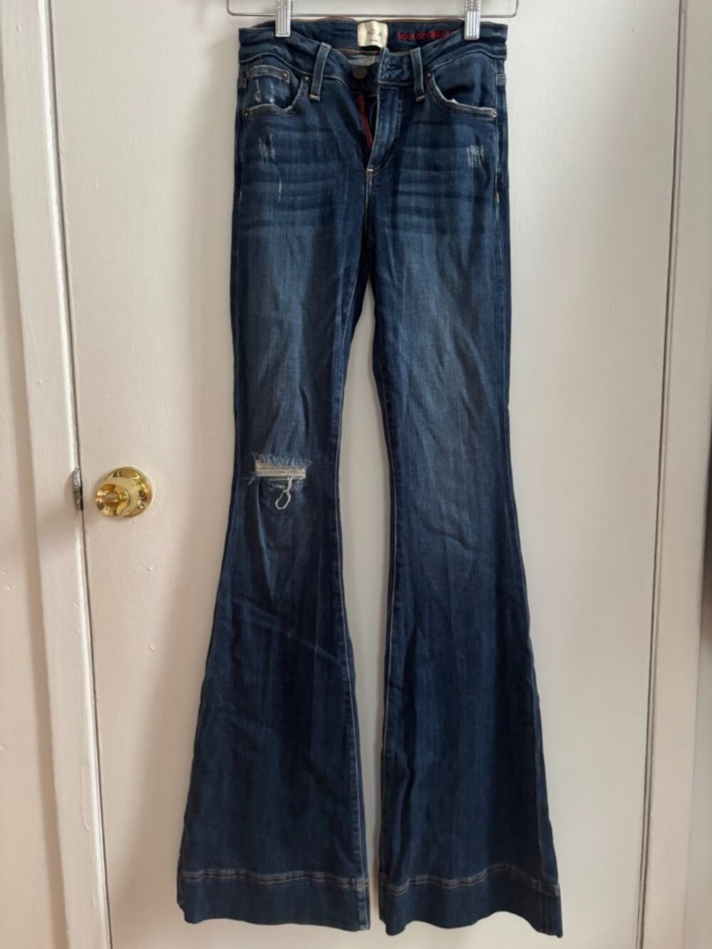 AO.LA High Rise Flare Jeans